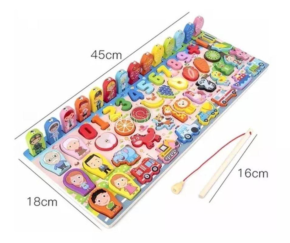 Juego Rompecabezas Niños Educativo Aprendizaje Diversion Jer-3