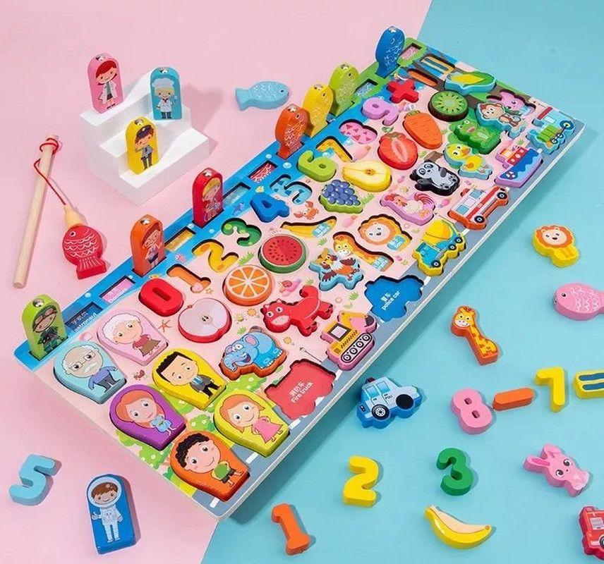 Juego Rompecabezas Niños Educativo Aprendizaje Diversion Jer-7