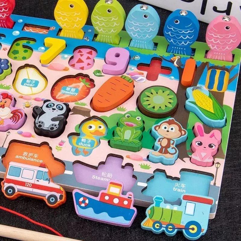 Juego Rompecabezas Niños Educativo Aprendizaje Diversion Jer-8