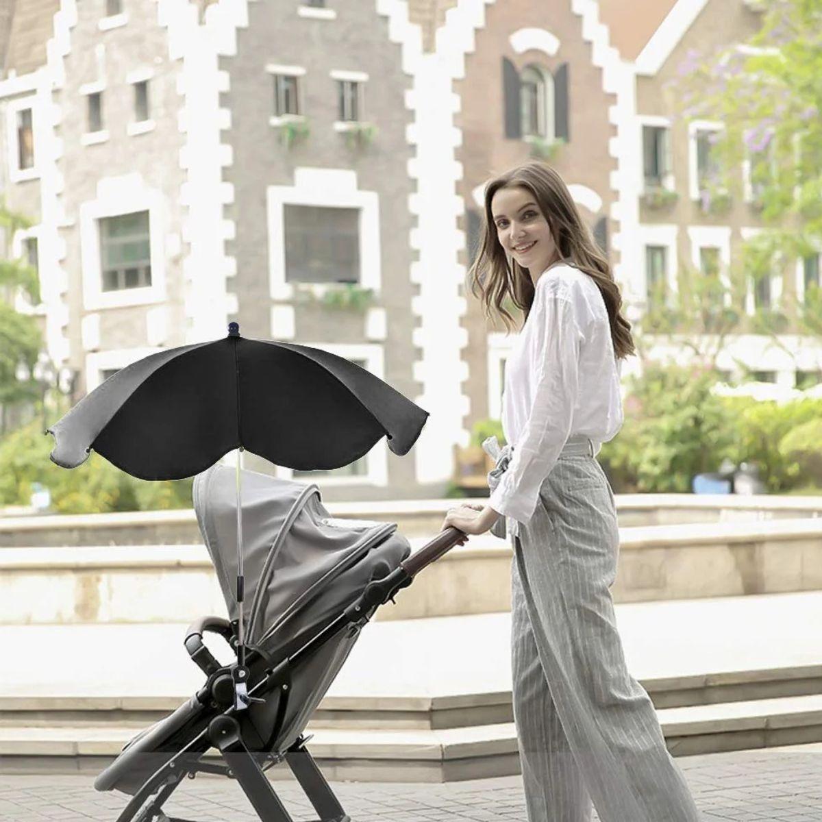 PROTECTOR SOMBRILLA UNIVERSAL CARRITO PARASOL PASEO BEBE LAU-5