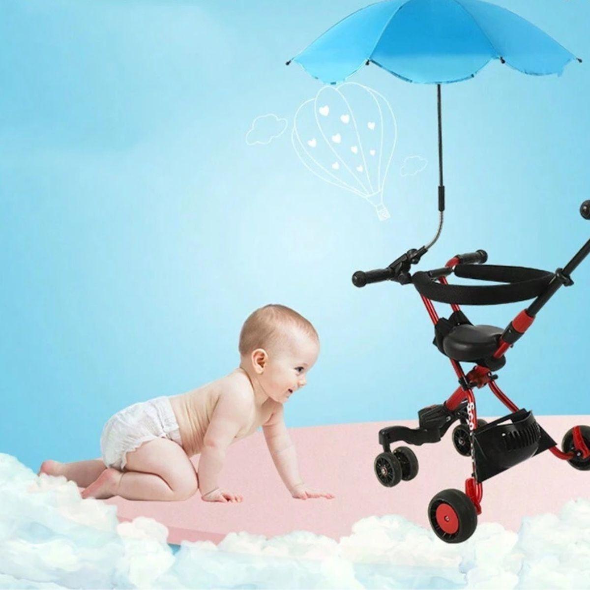 PROTECTOR SOMBRILLA UNIVERSAL CARRITO PARASOL PASEO BEBE LAU-7