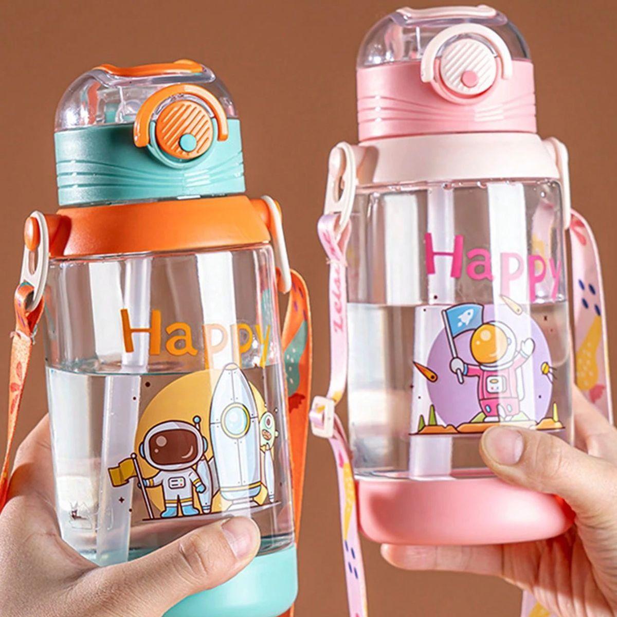 SET 2 BOTELLAS DE AGUA PARA DEPORTE INFANTIL NIÑOS LAU-7