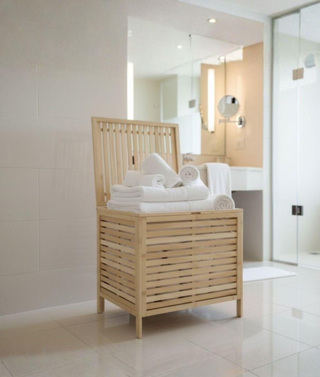 Canasto Ropa Organizador Almacenamiento Cesto Tapa Jhn-6