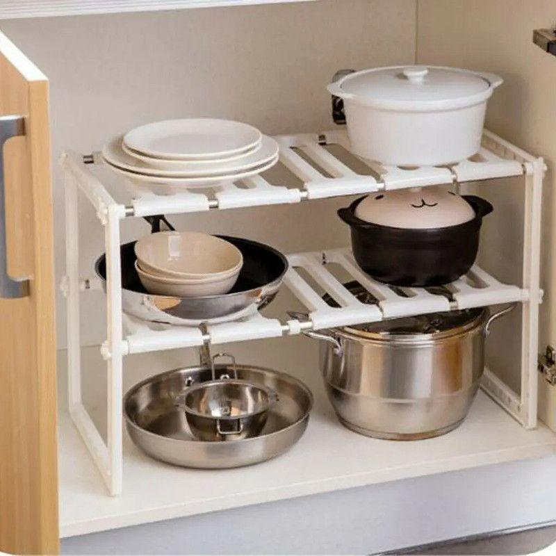 Organizador Almacenamiento Cocina Estante Extensible Rondon-6