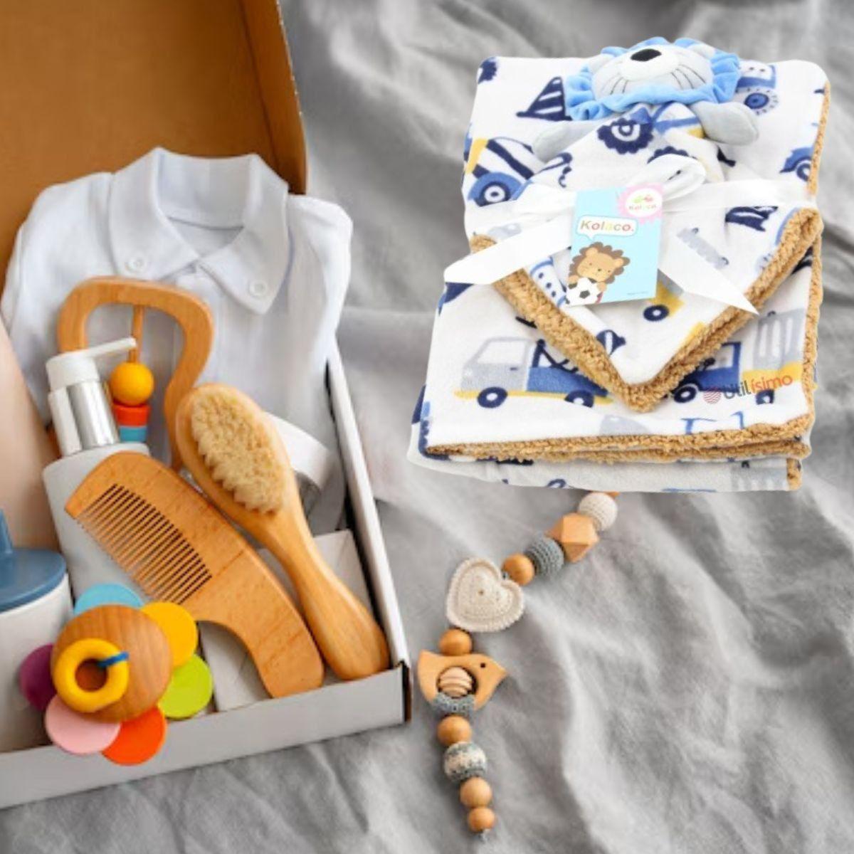 MANTA DE APEGO COBIJA DOBLE SUAVE ABRIGO CONFORT BEBE LAU-9