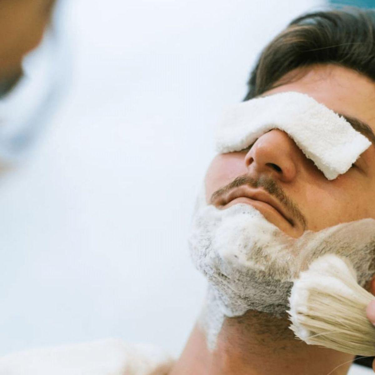 PACK 12 BROCHAS PARA BARBERIA MANGO DE MADERA AFEITADO LAU-7