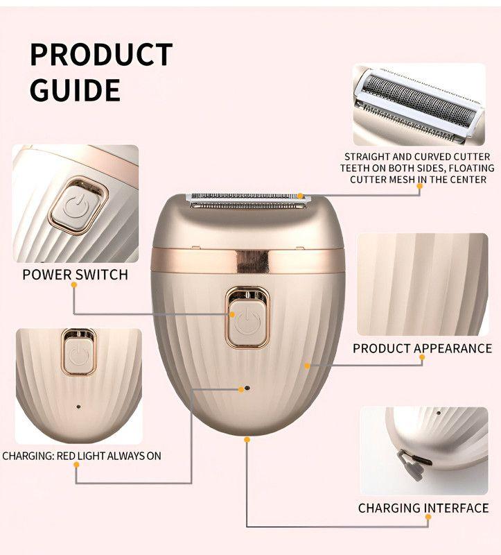 Depiladora Mini Mujer Bikini Recargable Portatil Usb Lau-4