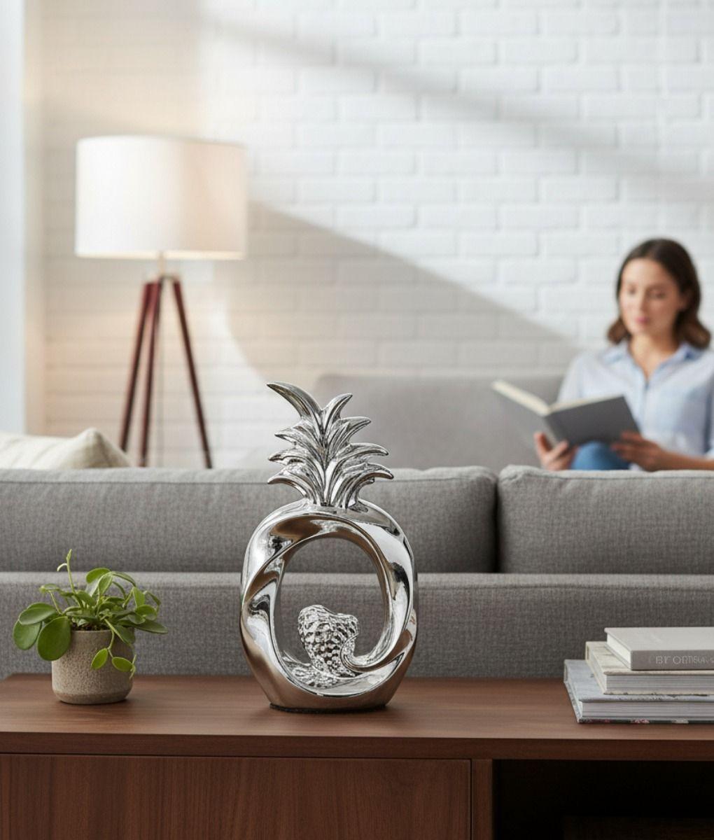 Figura Decorativa Piña Adorno Moderno Estatua Hogar Jhn-2