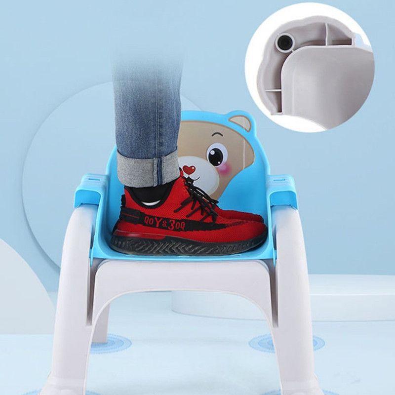 SILLA PLEGABLE PLASTICO PARA BEBE COMER, SALA, BAÑO LAU-6
