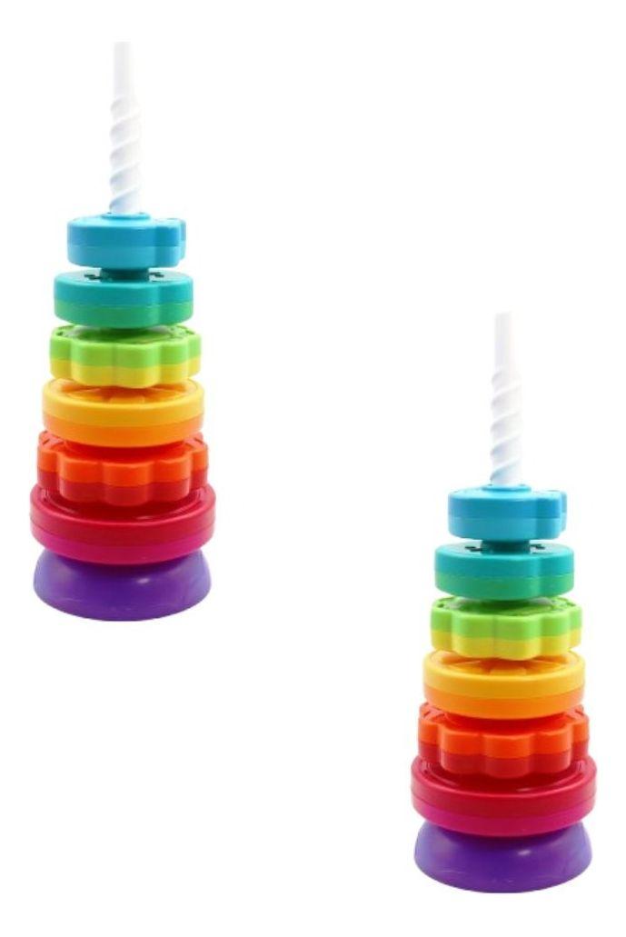 JUGUETE TORRE APILABLE EDUCATIVO SENSORIAL BEBE LAU-3