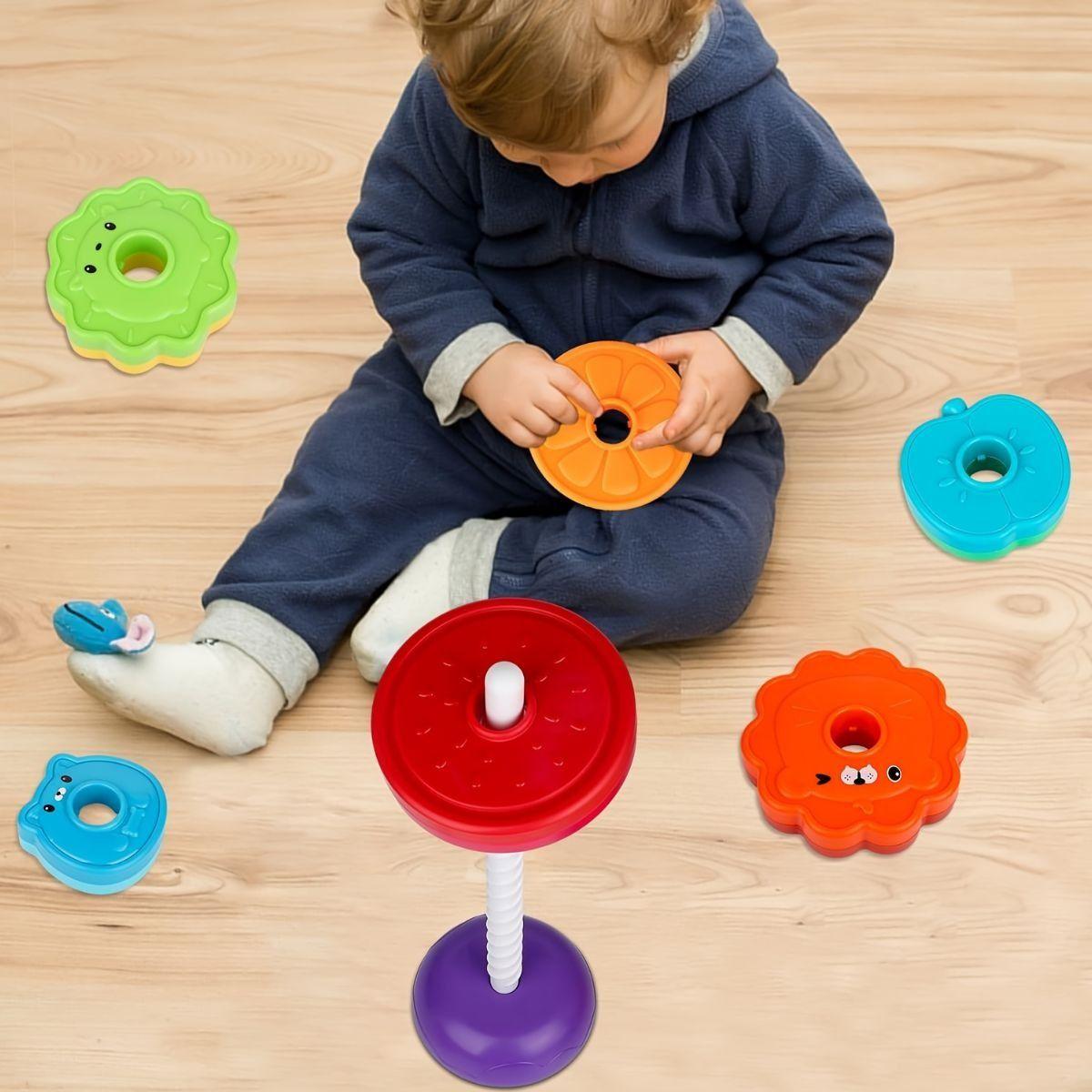 JUGUETE TORRE APILABLE EDUCATIVO SENSORIAL BEBE LAU-5