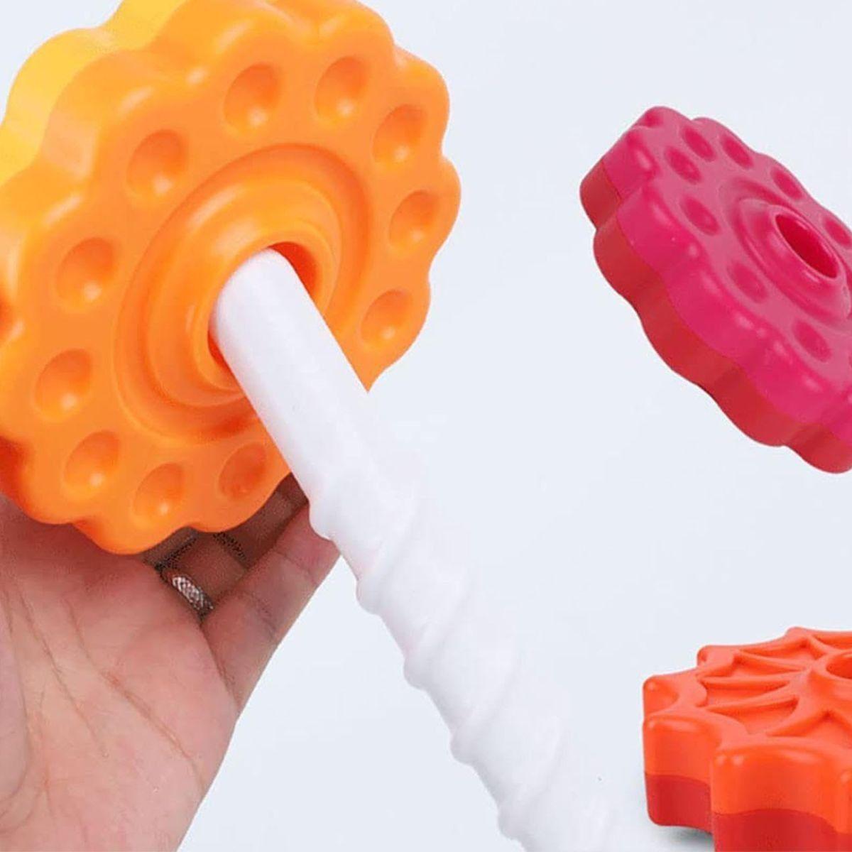 JUGUETE TORRE APILABLE EDUCATIVO SENSORIAL BEBE LAU-6