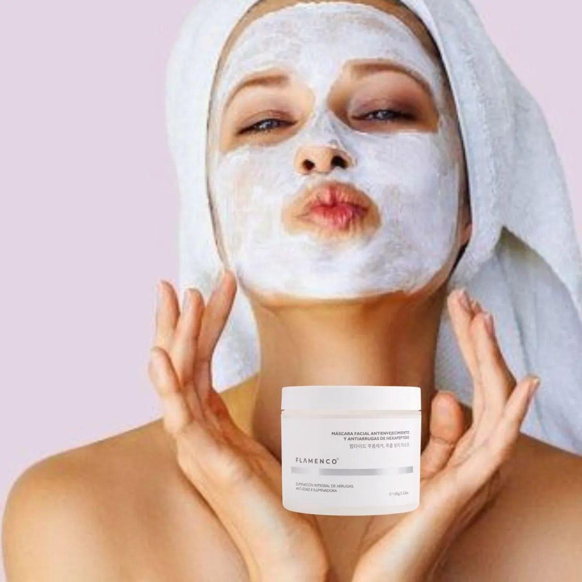 MASCARA FACIAL ANTI-EDAD REAFIRMANTE TODO TIPO PIEL LAU-1