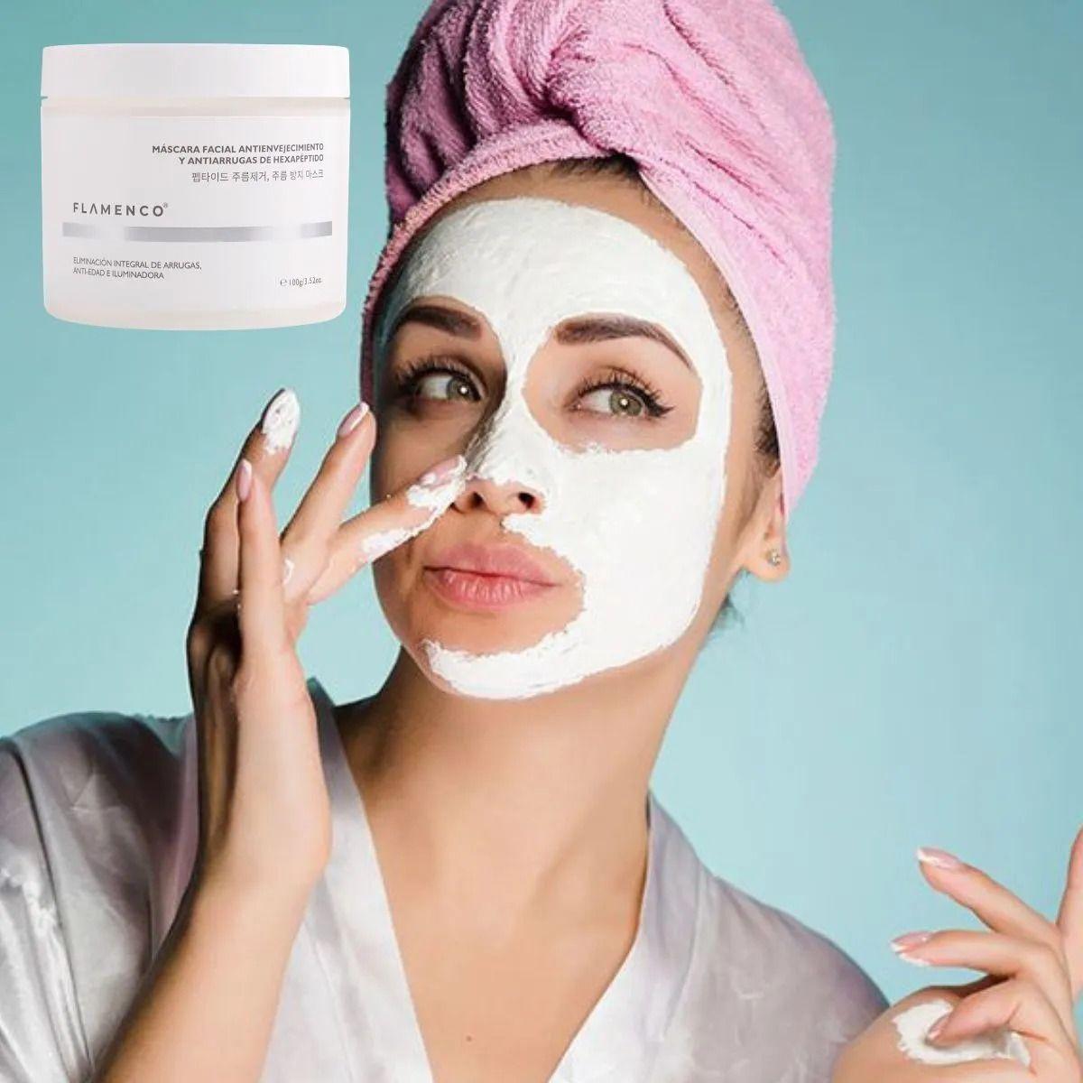 MASCARA FACIAL ANTI-EDAD REAFIRMANTE TODO TIPO PIEL LAU-3