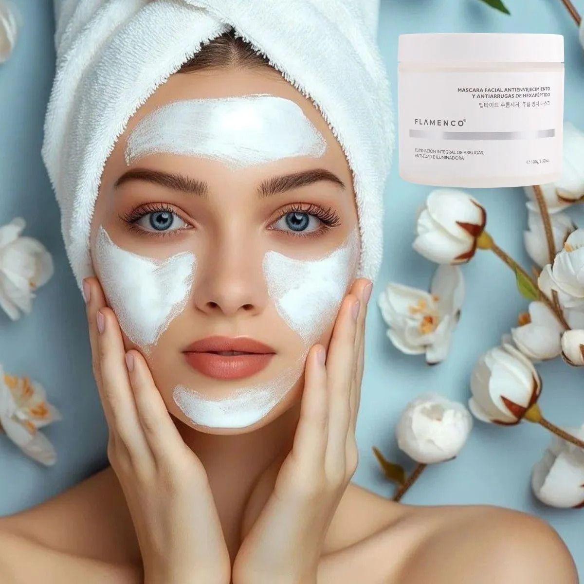 MASCARA FACIAL ANTI-EDAD REAFIRMANTE TODO TIPO PIEL LAU-8