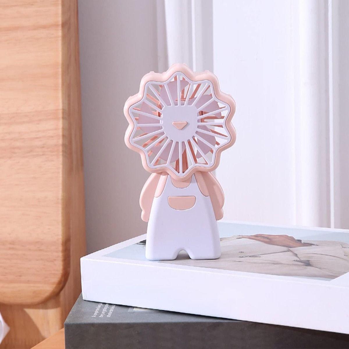 Set 2 Mini Ventilador Portatil Astronauta Recargable USB Lau-4