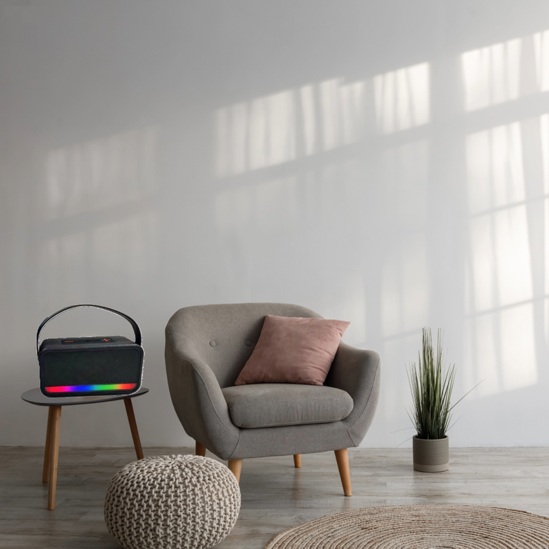Parlante Inalambrico Arcoiris Bluetooth Lau -5