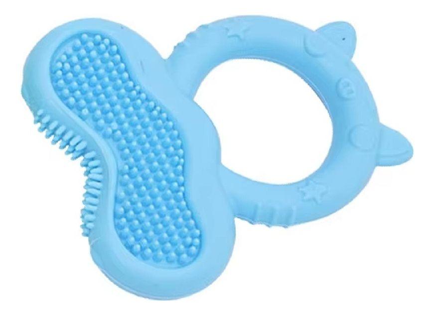 Set 9 Mordedores Cepillo Silicona Forma Pez Bebes Lau-1