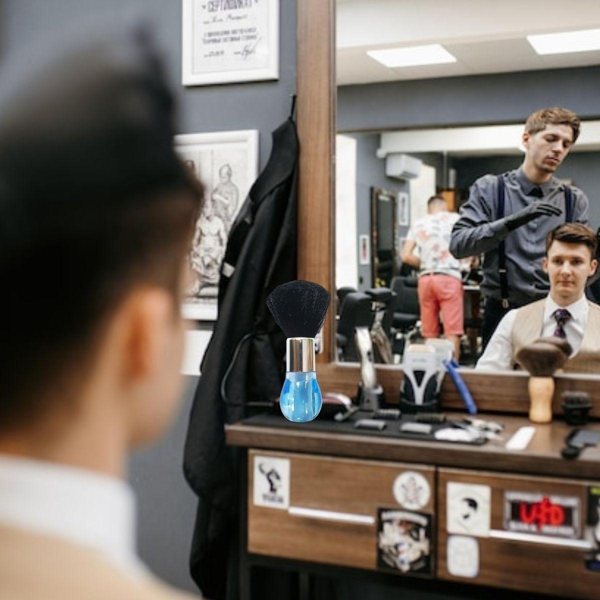 SET 5 BROCHAS DE BARBERIA CLASICA FUNCIONAL CABELLO LAU-7