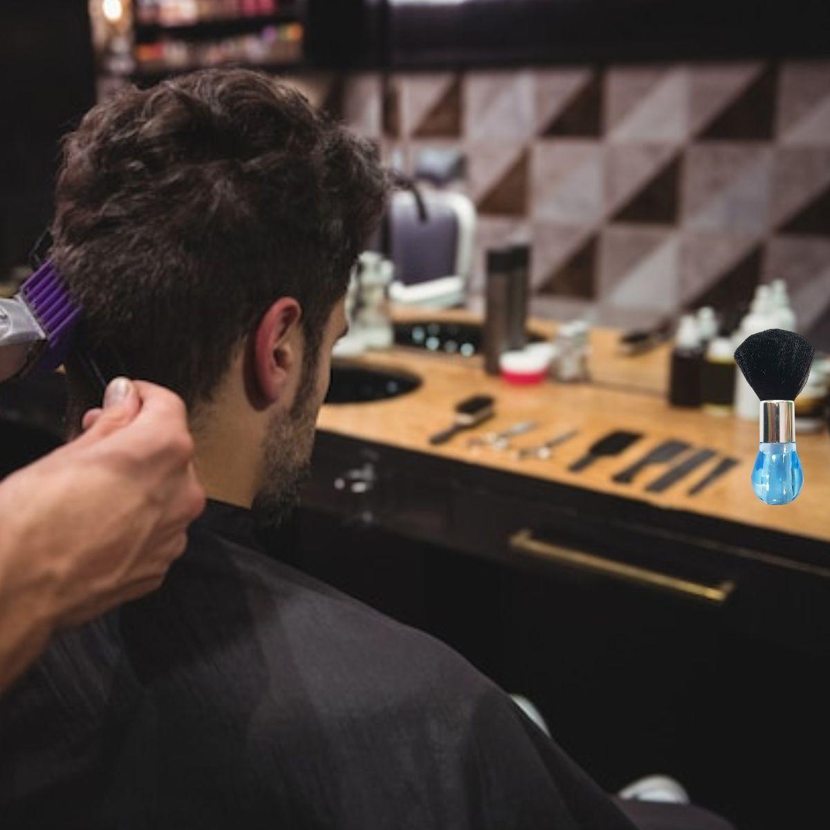 SET 5 BROCHAS DE BARBERIA CLASICA FUNCIONAL CABELLO LAU-8