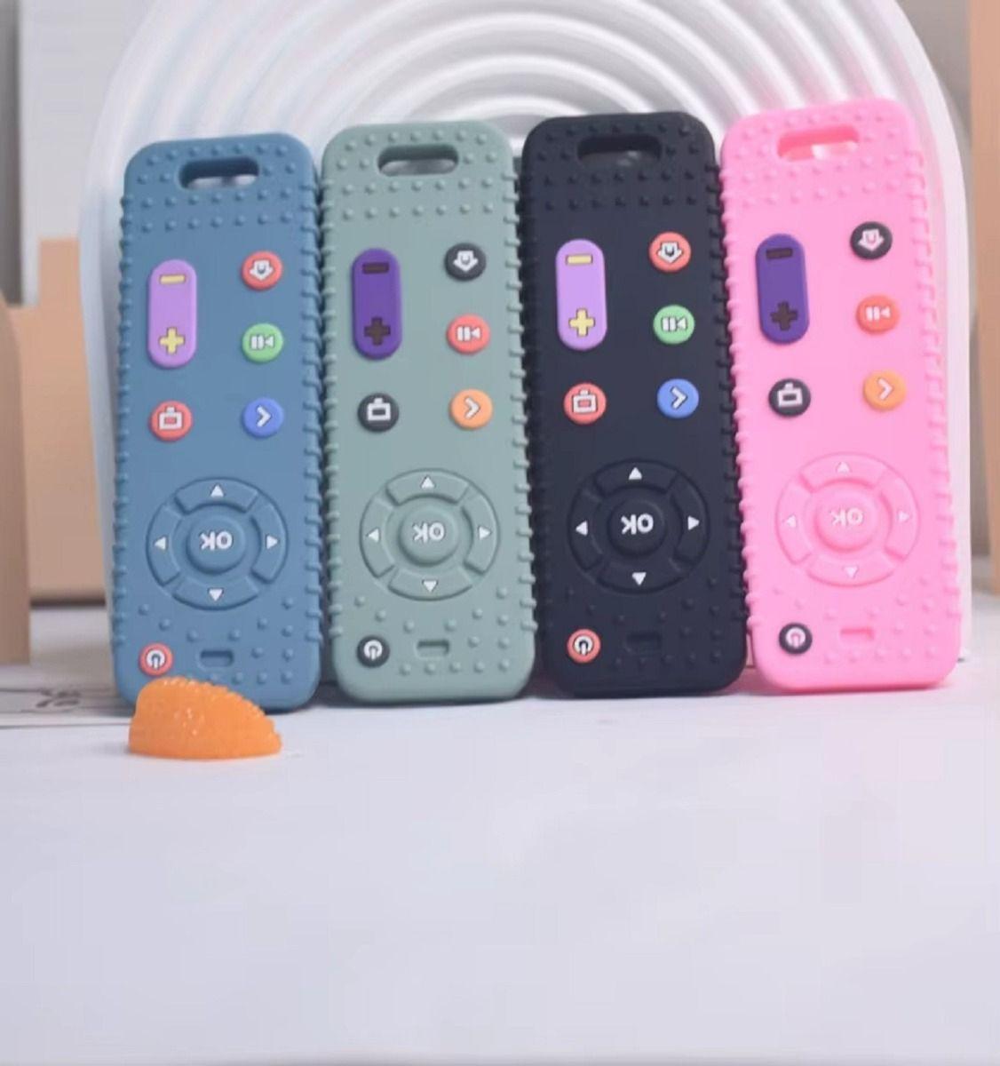 Set 3 Mordedor Forma Contro Remoto Denticion Bebes Lau-5