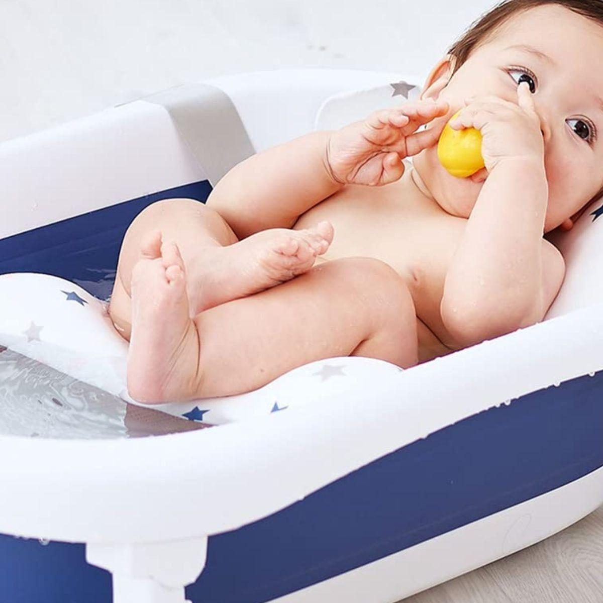 ALMOHADILLA FLOTANTE SOPORTE BAÑERA SEGURO BEBE LAU-8