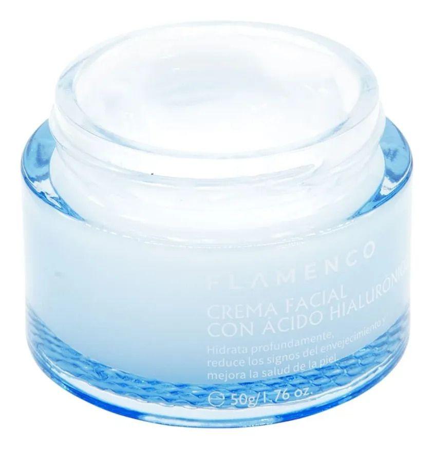 CREMA FACIAL HIDRATANTE CON ACIDO HIALURONICO BELLEZA LAU-3