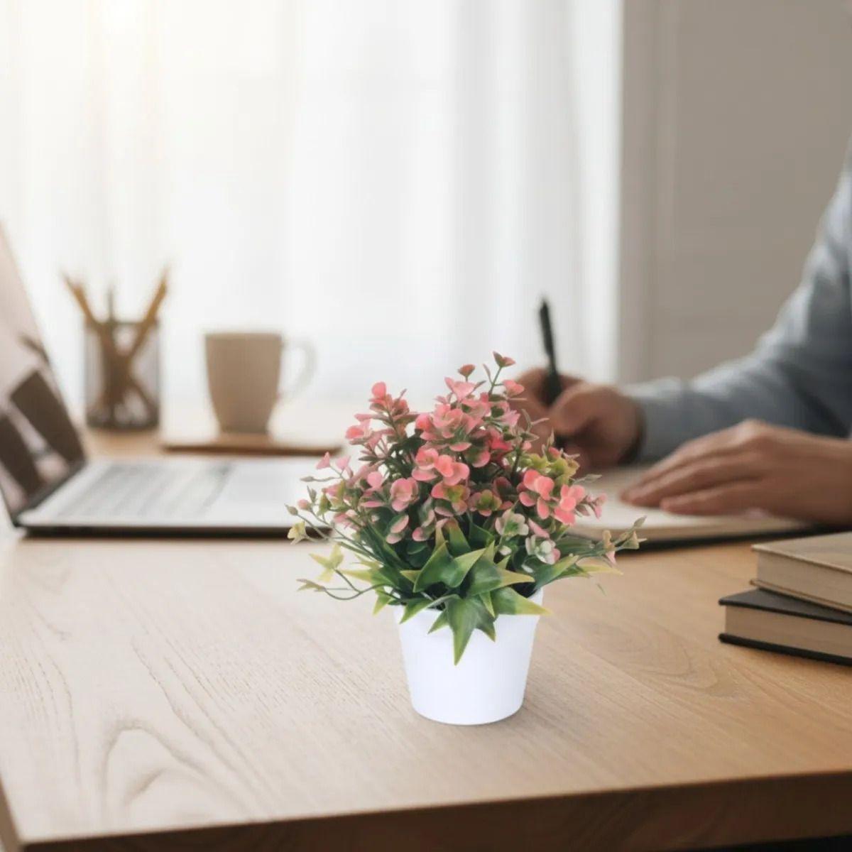 Planta Artificial Elegancia Floral Vegetación Decorativa Jhn-5