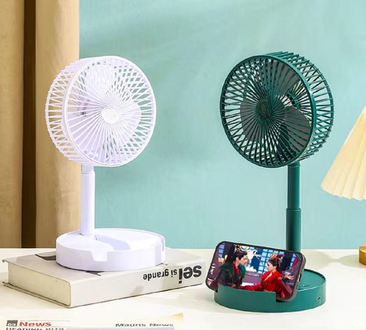 Miniventilador Portátil Recargable Soporte Hogar Lau-2