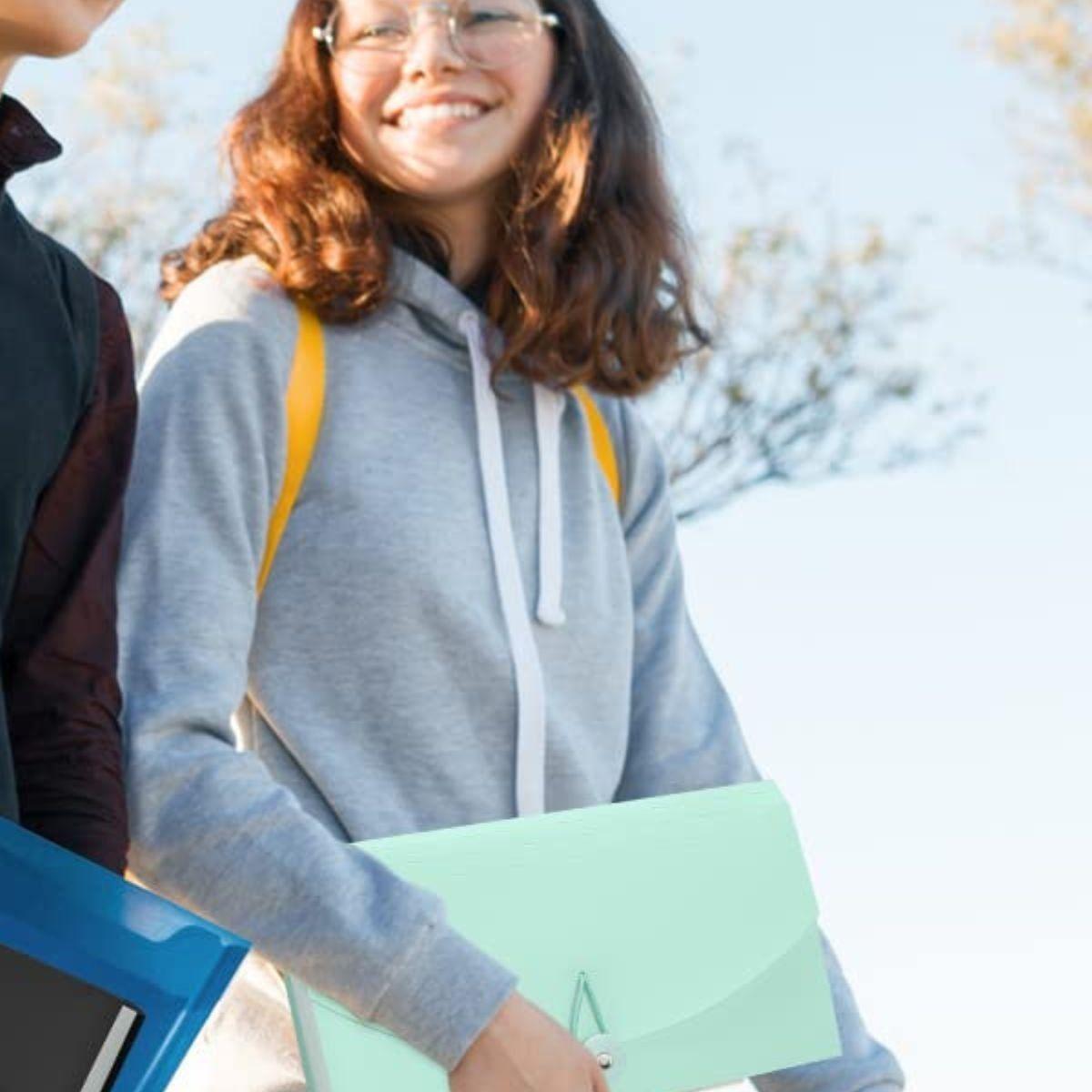 SET 5 CARPETAS ORGANIZADOR DE DOCUMENTOS OFICINA LAU-6
