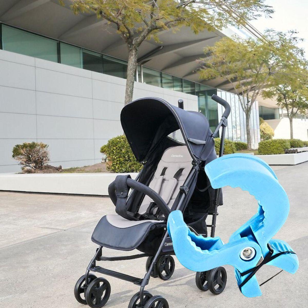 Set 12 Pinzas Sujetadores Manta Carrito Proteger Bebe Lau-2