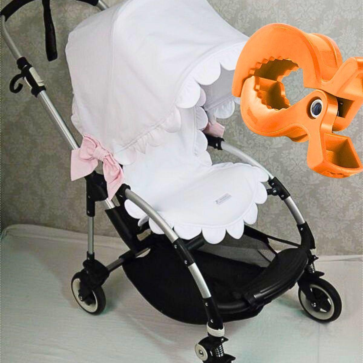 Set 12 Pinzas Sujetadores Manta Carrito Proteger Bebe Lau-3