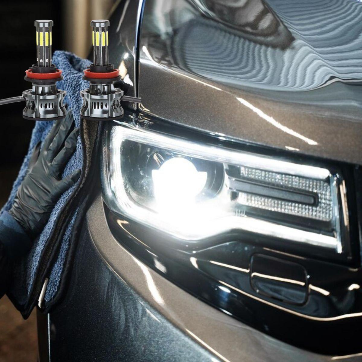 Iluminación Automotríz LED Alta Potencia H1 H3 H7 HB3 Jhn-3
