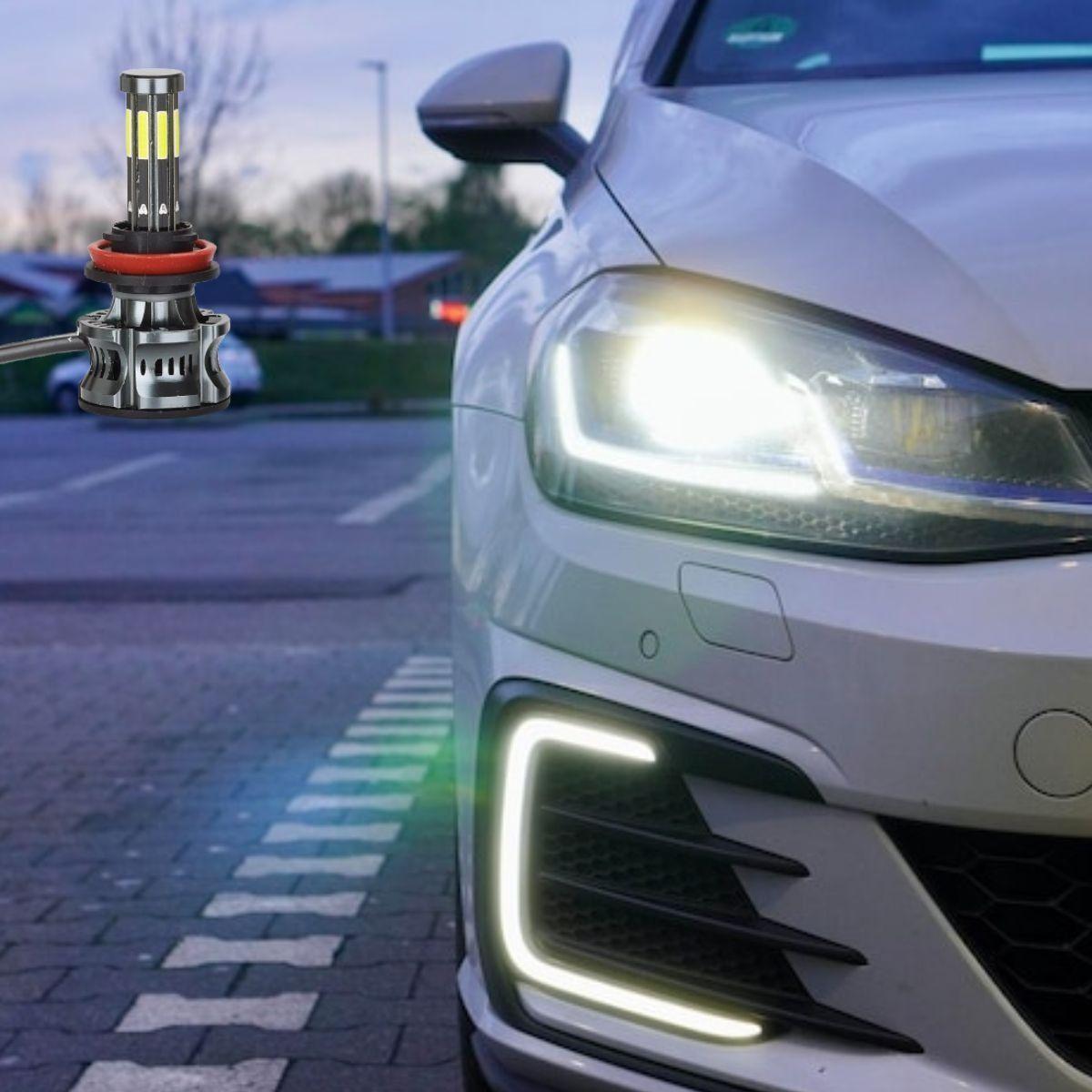 Iluminación Automotríz LED Alta Potencia H1 H3 H7 HB3 Jhn-6