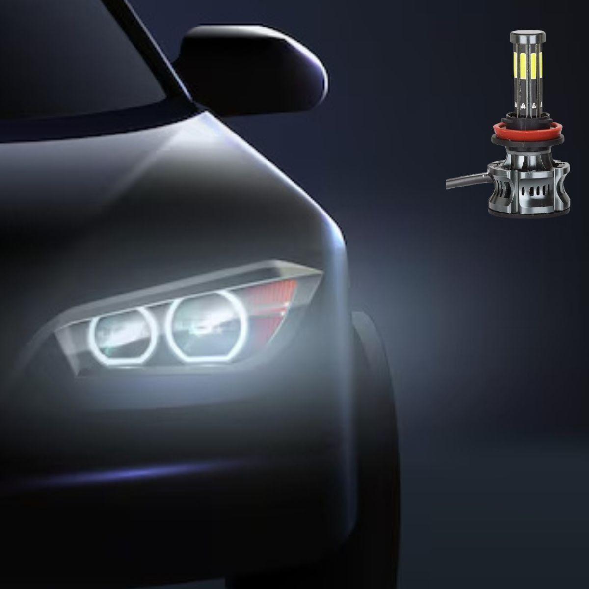 Iluminación Automotríz LED Alta Potencia H1 H3 H7 HB3 Jhn-8