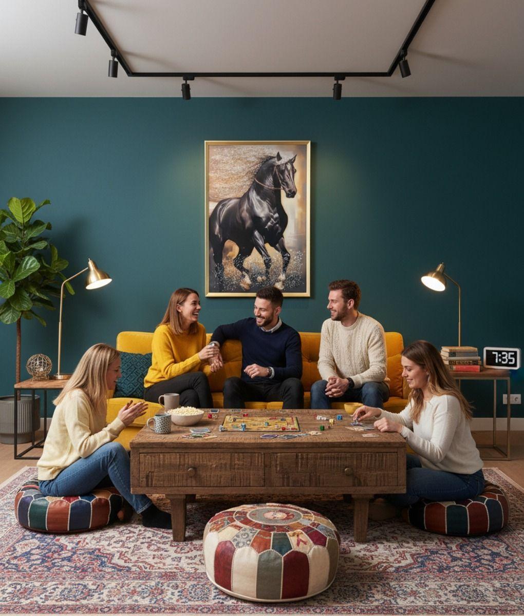 Cuadro Decorativo Elegancia Equina Adorno Pieza Pared Jhn-2