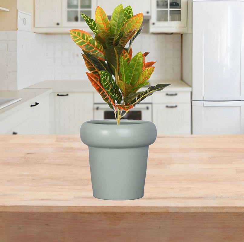 Maceta Plantas Terracacota Pequeña Escritorio Hogar Lau-5