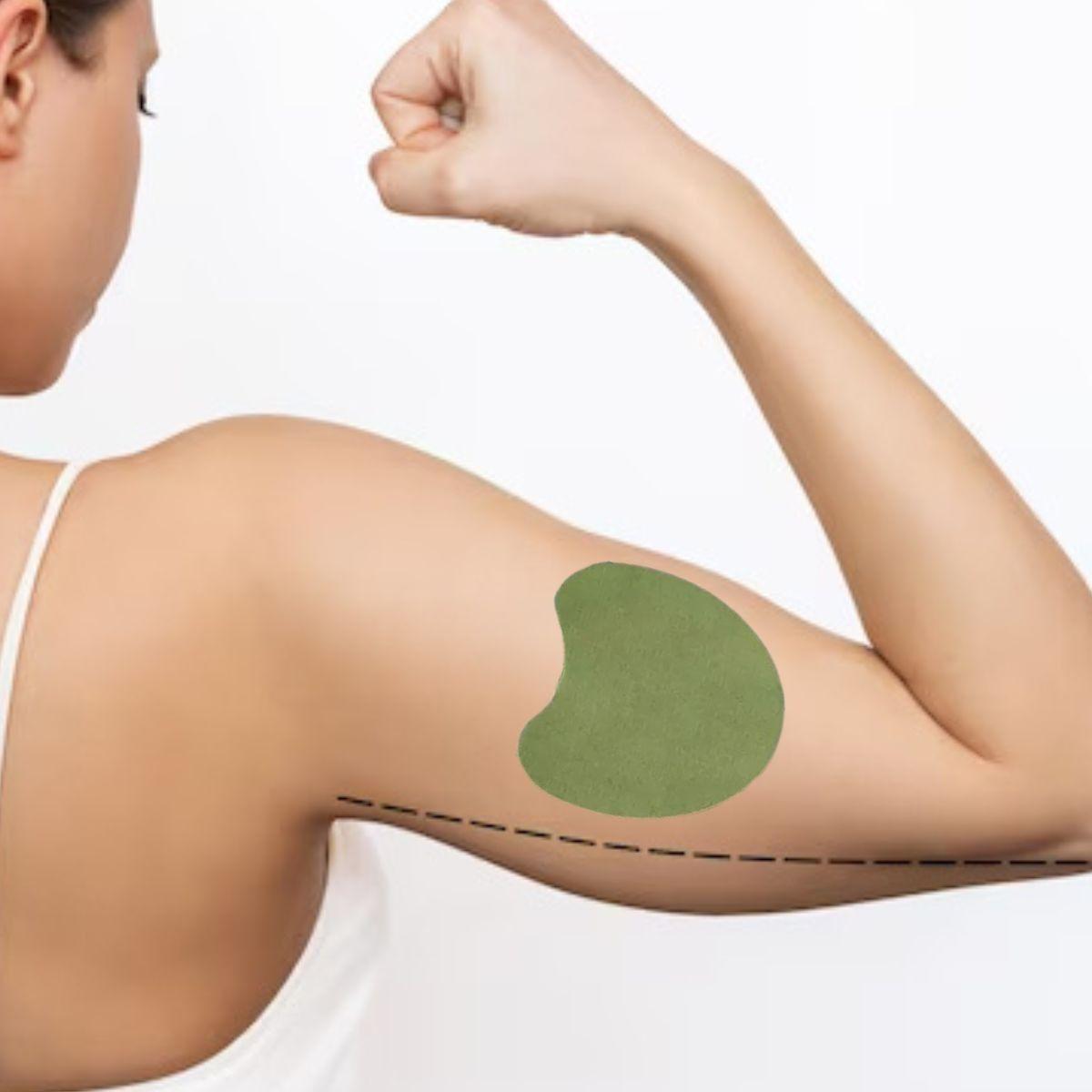 SET 8 PACK PARCHES ADELGAZANTE QUEMAR GRASA BRAZOS LAU-9