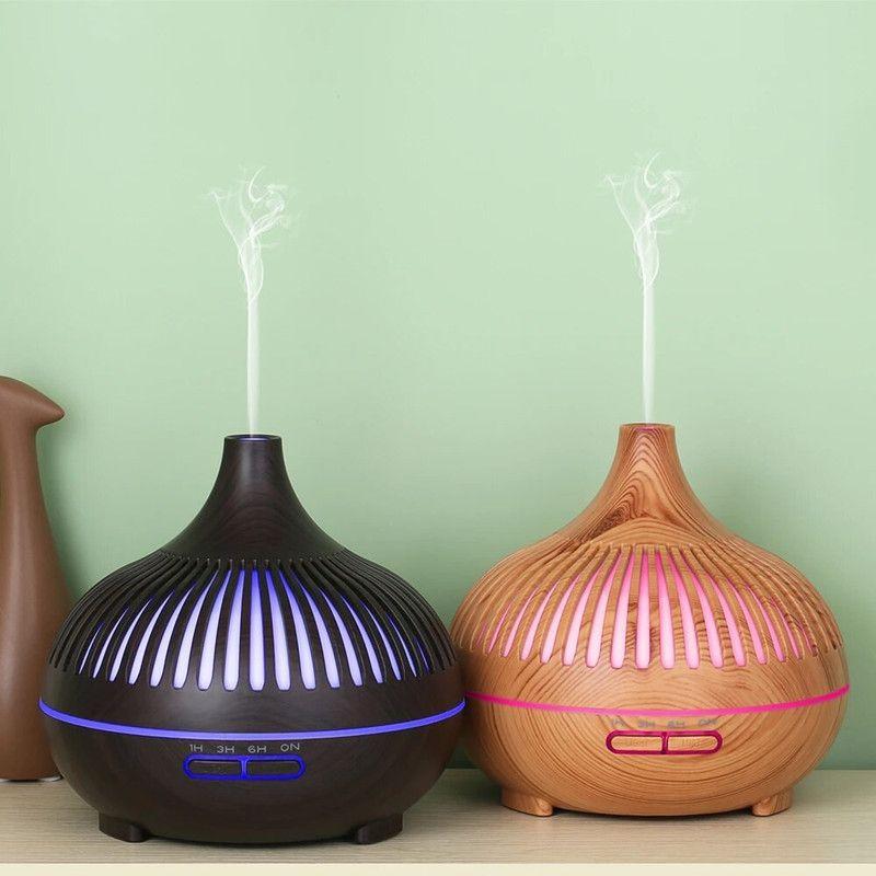 Difusor Aroma Colores LED Ultrasónico Esencial Rondon-9