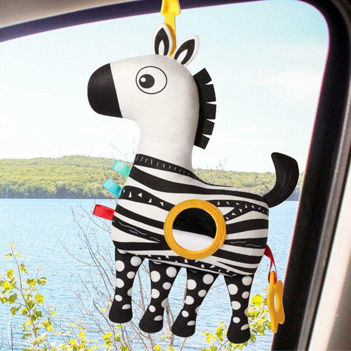 SONAJERO PELUCHE COLGANTE ESTIMULA SENSORIAL BEBE LAU-8