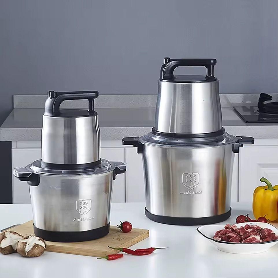 Procesador Alimentos Multiusos Picadora Acero Inoxidable Jhn-5