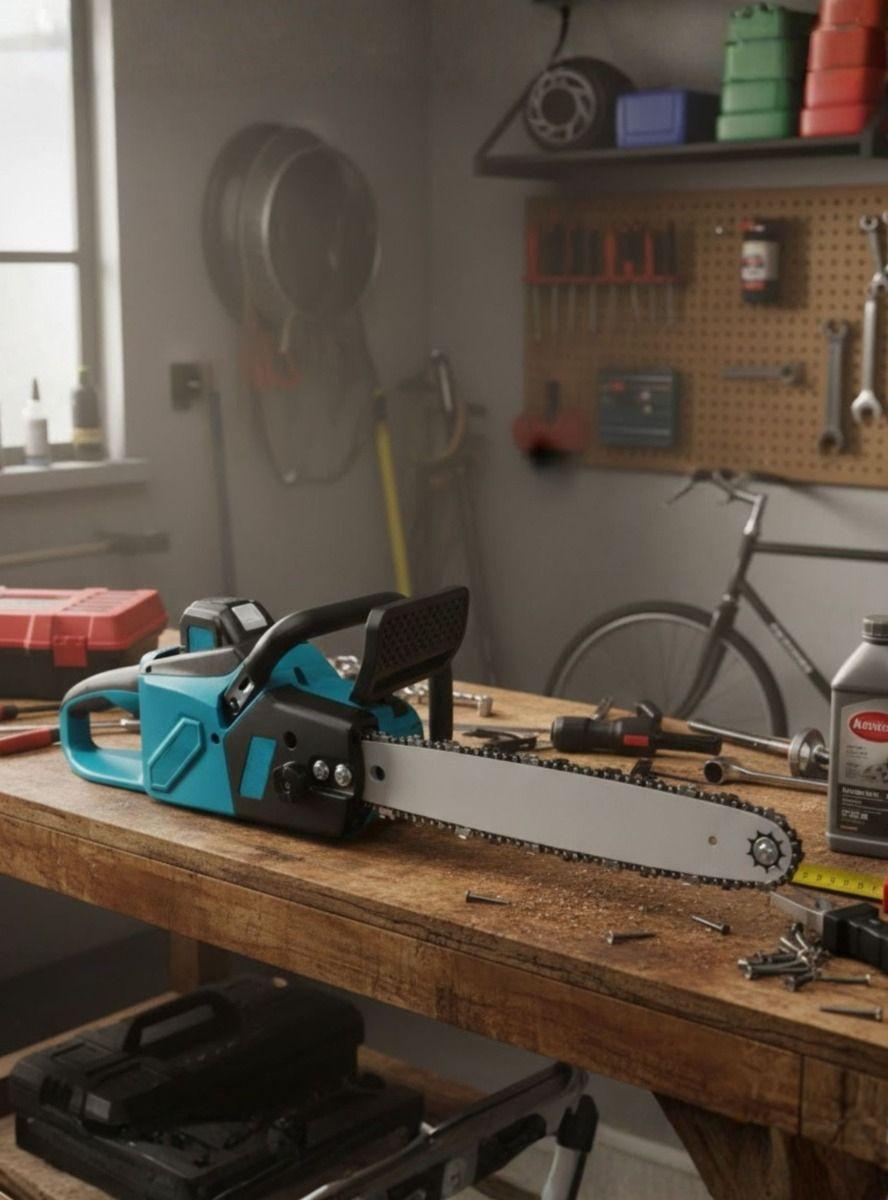 Motosierra Inalámbrica Alto Rendimiento Ergonómica Jhn-6