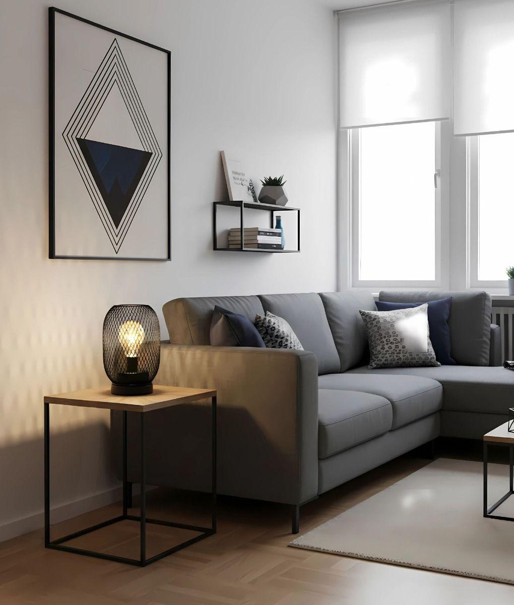 Lámpara Decorativa Mesa Minimalista Industrial Hogar Jhn-6