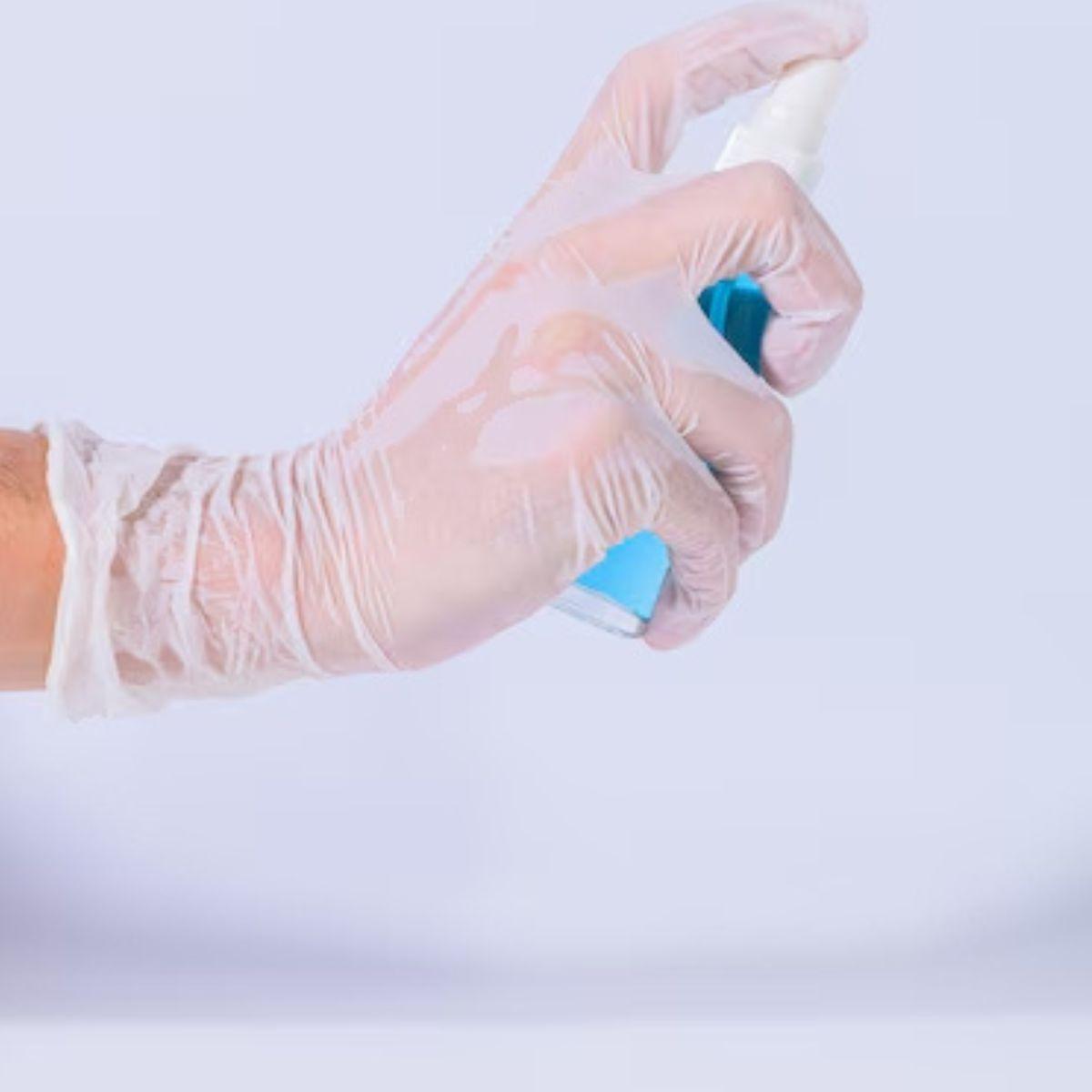 SET 2 PACK GUANTES VINILO 100 PCS TALLA XL DESCARTABLE LAU-3