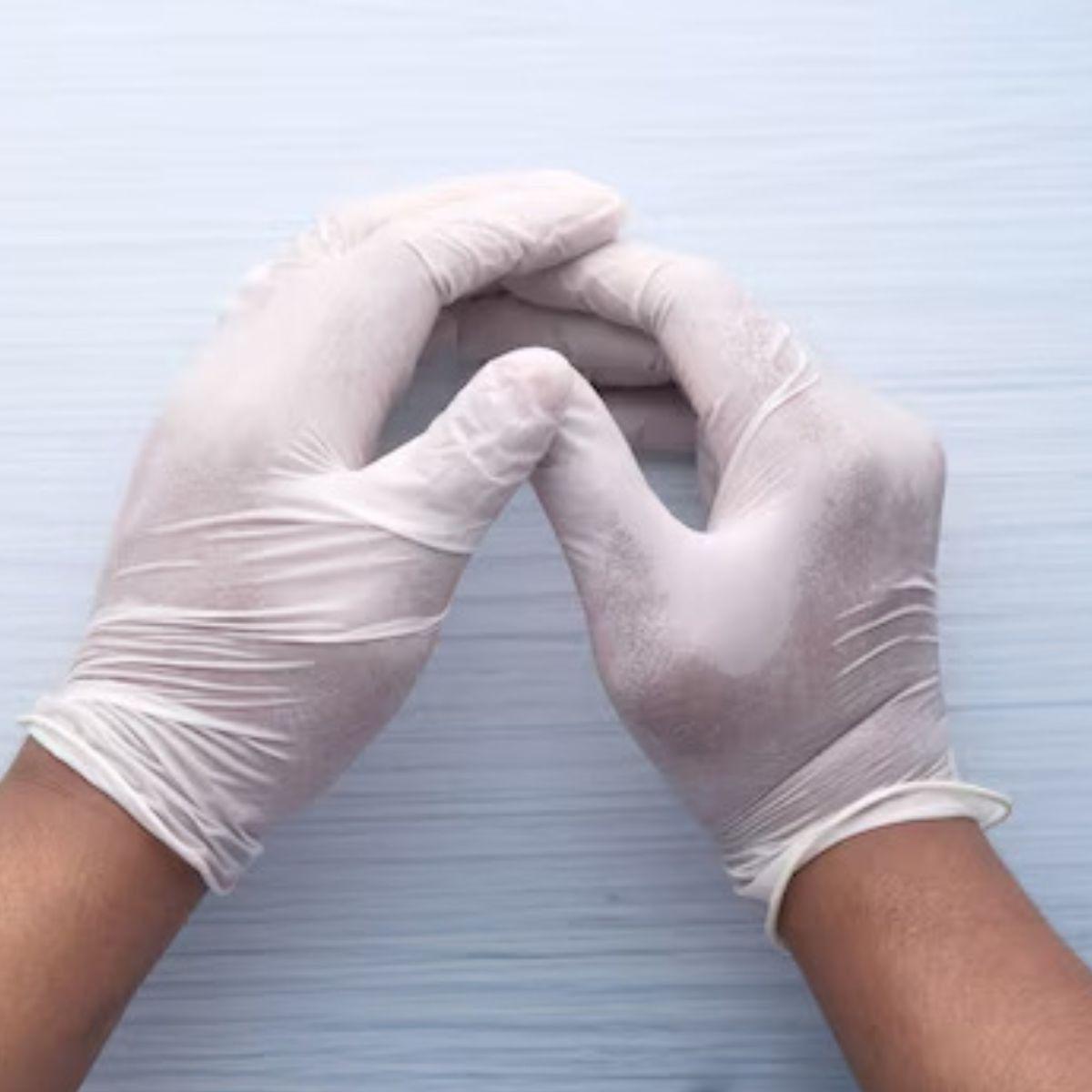 SET 2 PACK GUANTES VINILO 100 PCS TALLA XL DESCARTABLE LAU-5