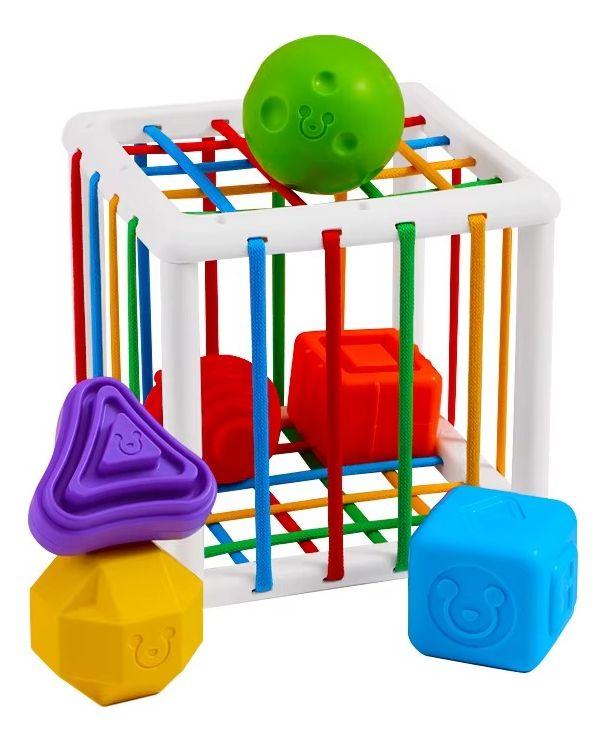 Juguete Cubo Bloques Rompecabezas Grande Bebé Lau-0