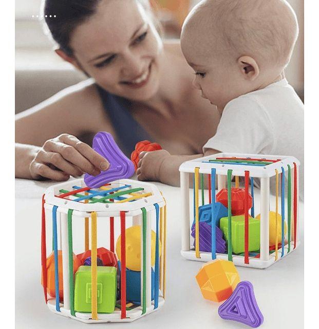 Juguete Cubo Bloques Rompecabezas Grande Bebé Lau-2