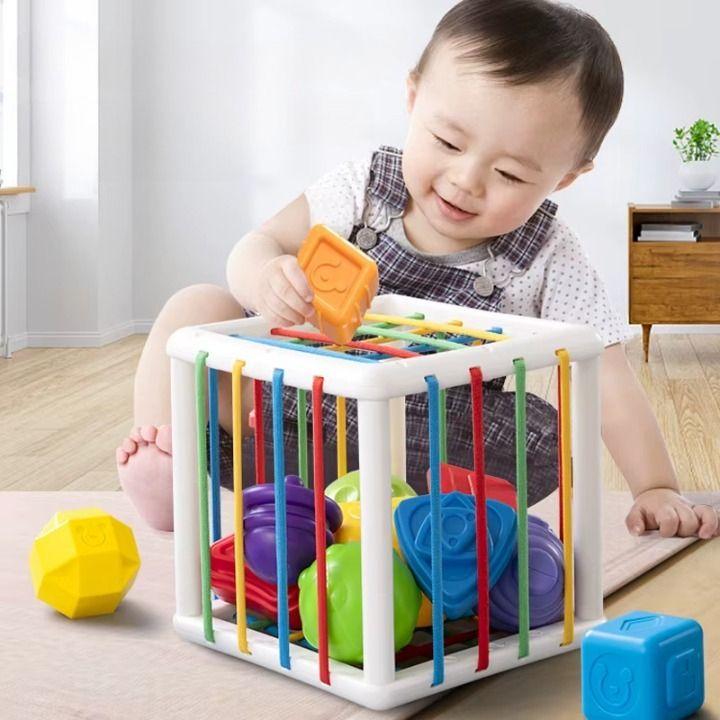 Juguete Cubo Bloques Rompecabezas Grande Bebé Lau-4