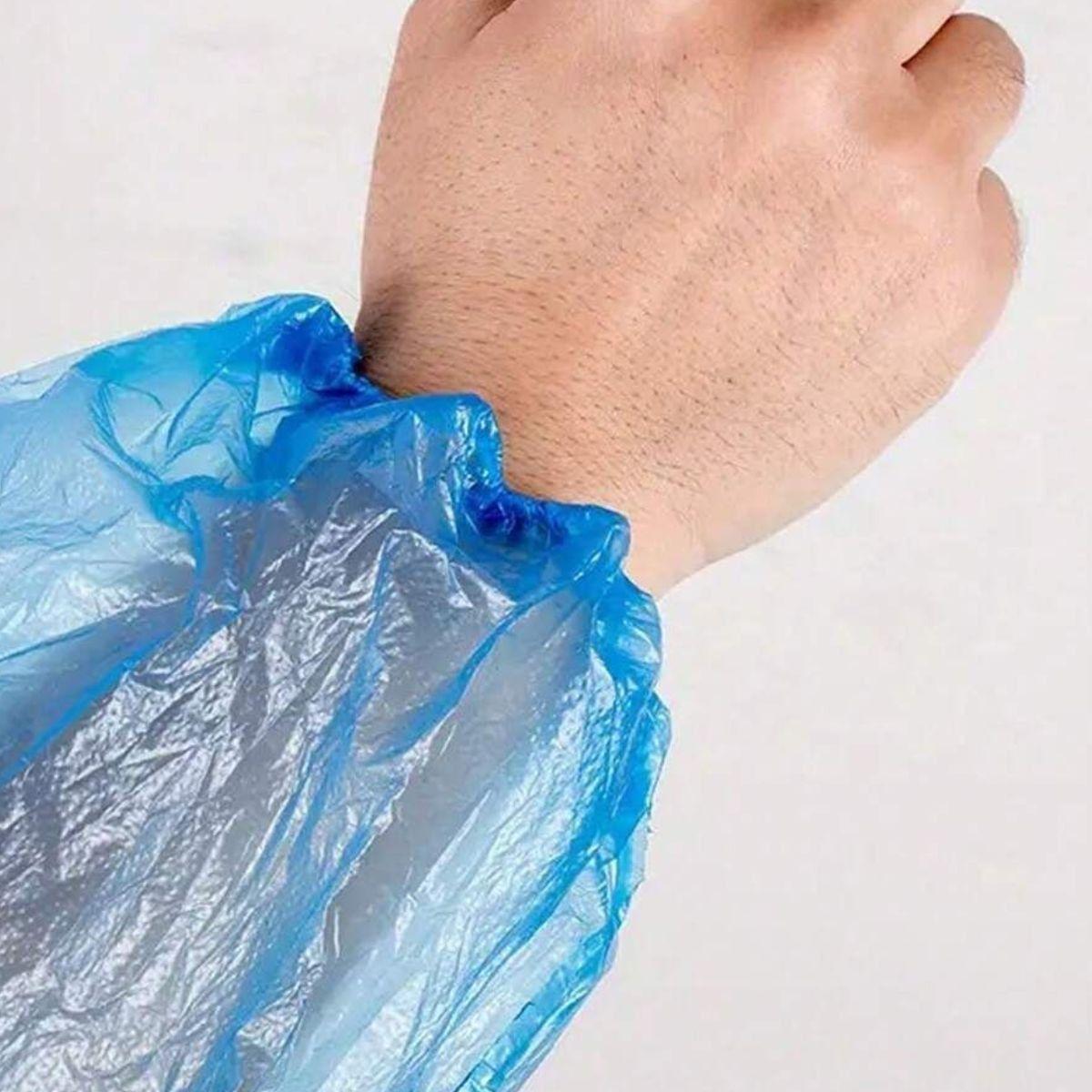 SET 2 PACK MANGAS DESECHABLE PLASTICA USO MEDICO LAU-6