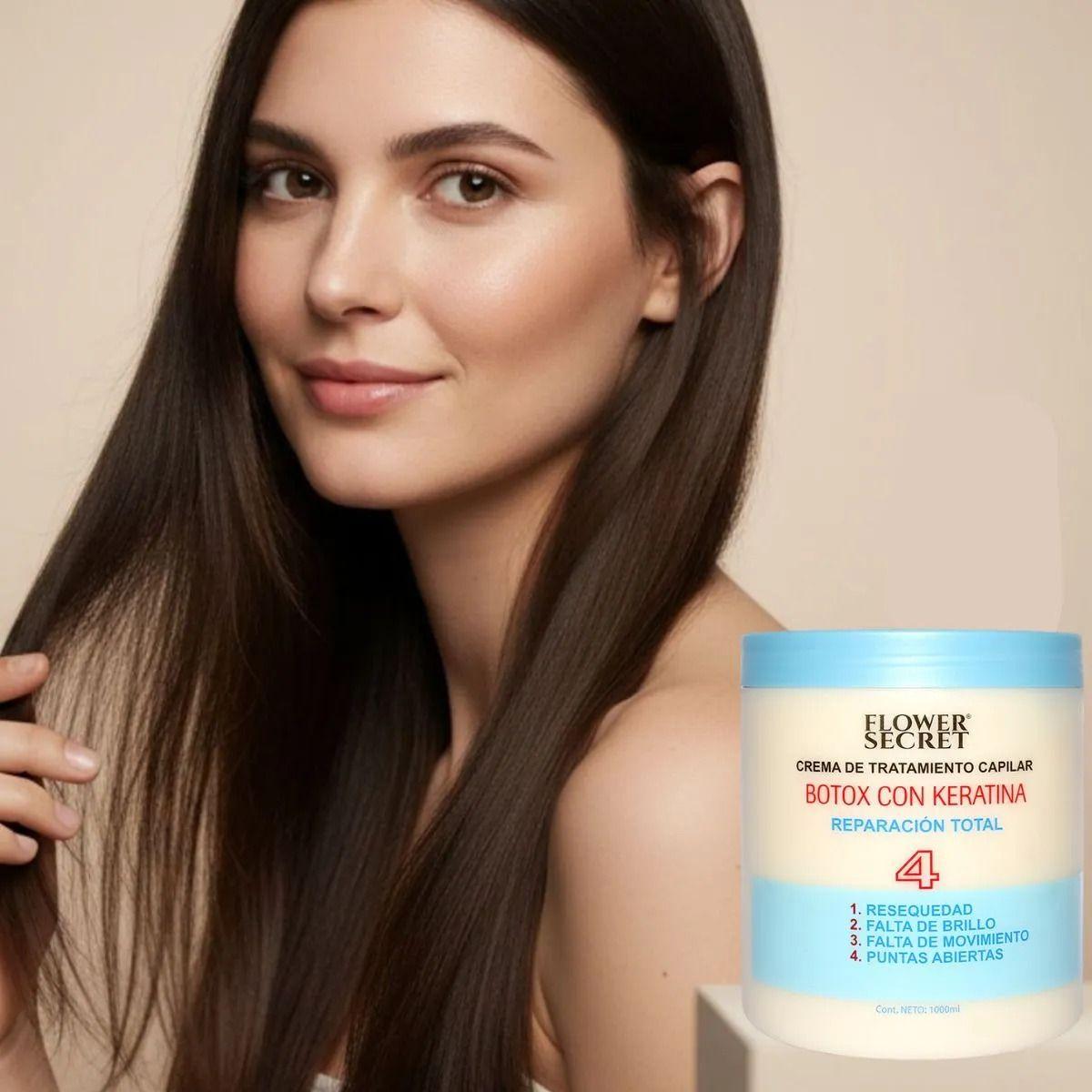 TRATAMIENTO CAPILAR BOTOX CON KERATINA REPACION TOTAL LAU-7